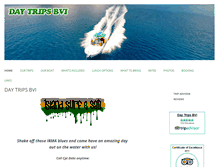 Tablet Screenshot of daytripsbvi.com